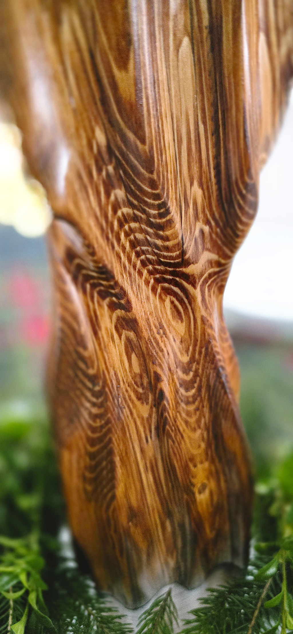 Holzvase „Vingis" – Bild 4