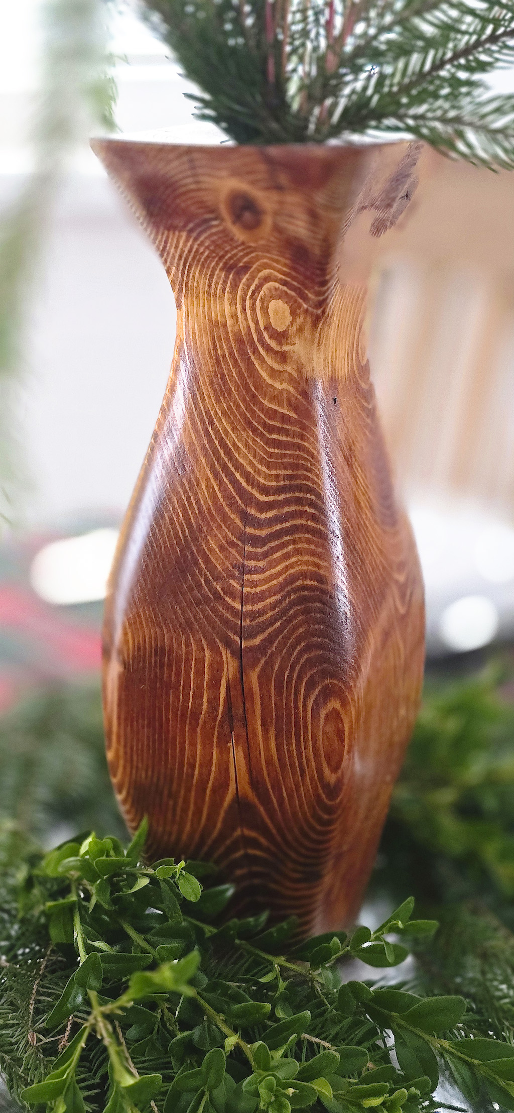 Holzvase „Klasika" – Bild 4