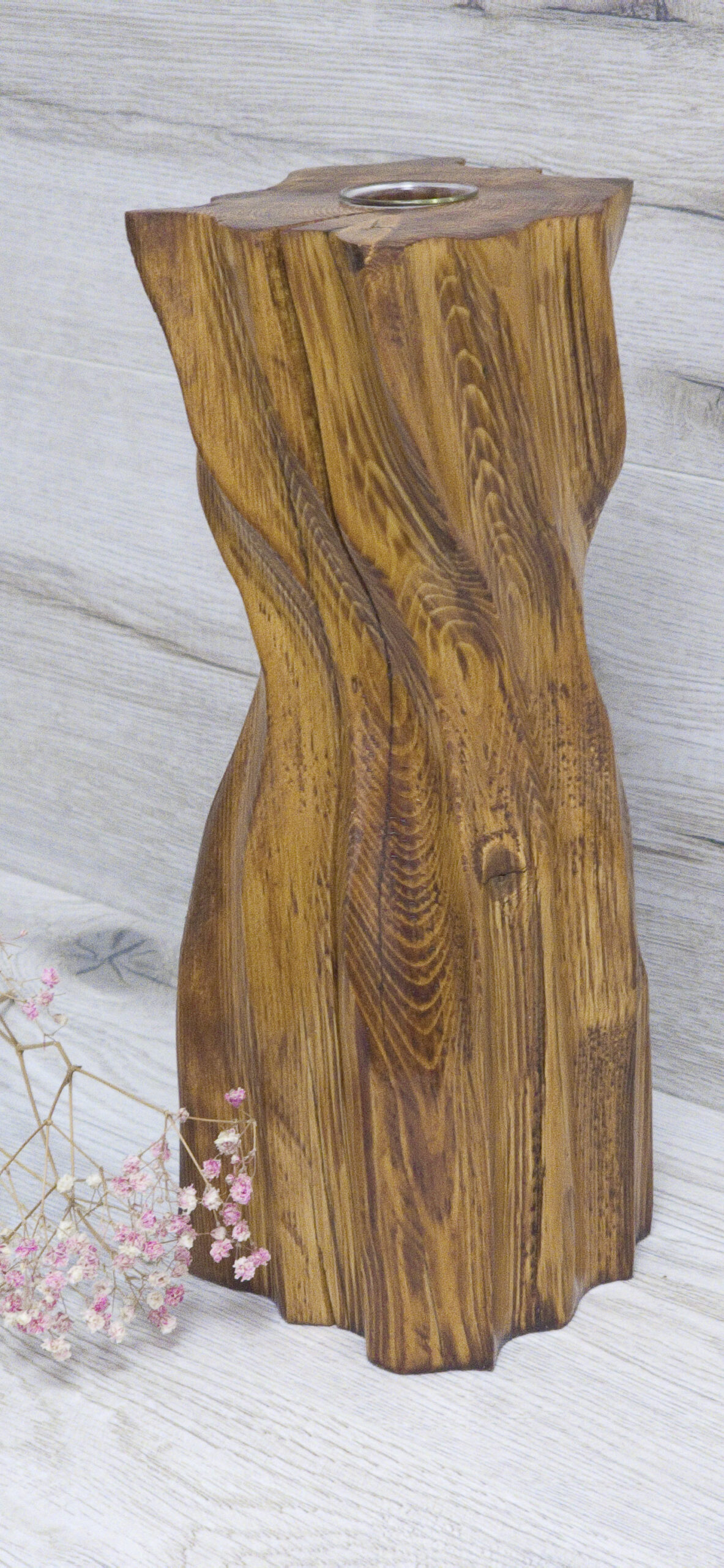 Holzvase „Vingis" – Bild 7