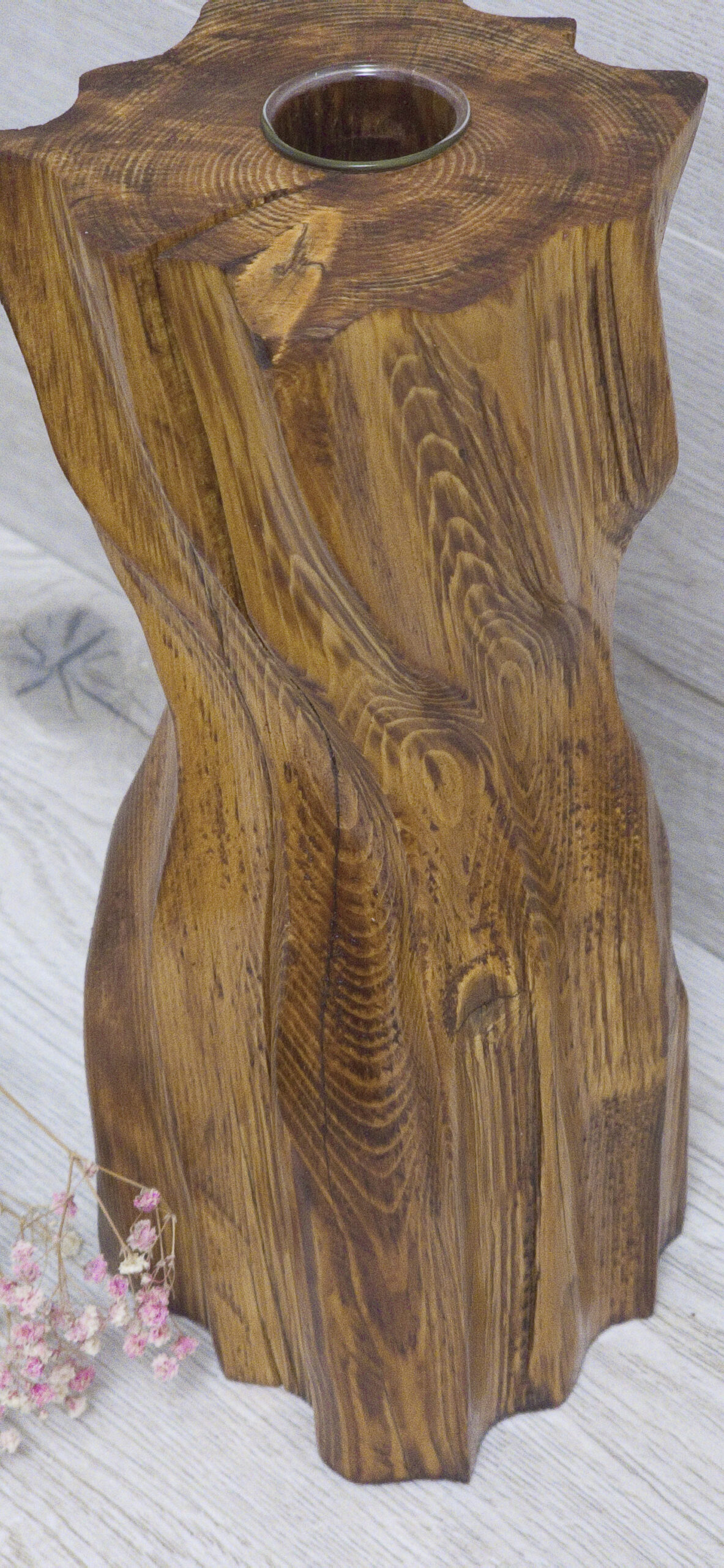 Holzvase „Vingis" – Bild 8