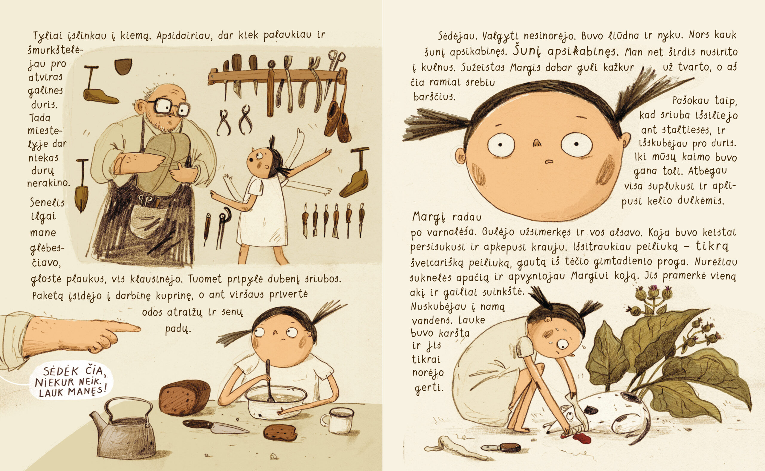 Graphic Novel "Mergaitė su šautuvu" – Bild 3