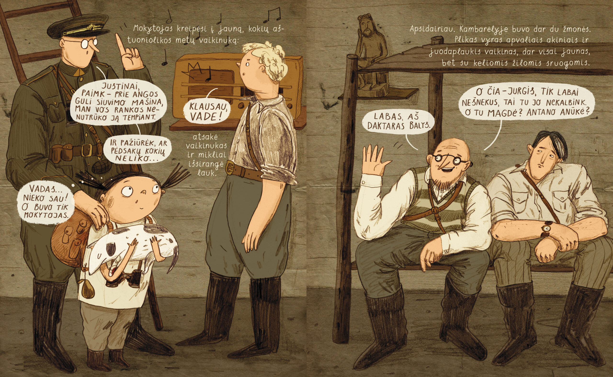 Graphic Novel "Mergaitė su šautuvu" – Bild 5