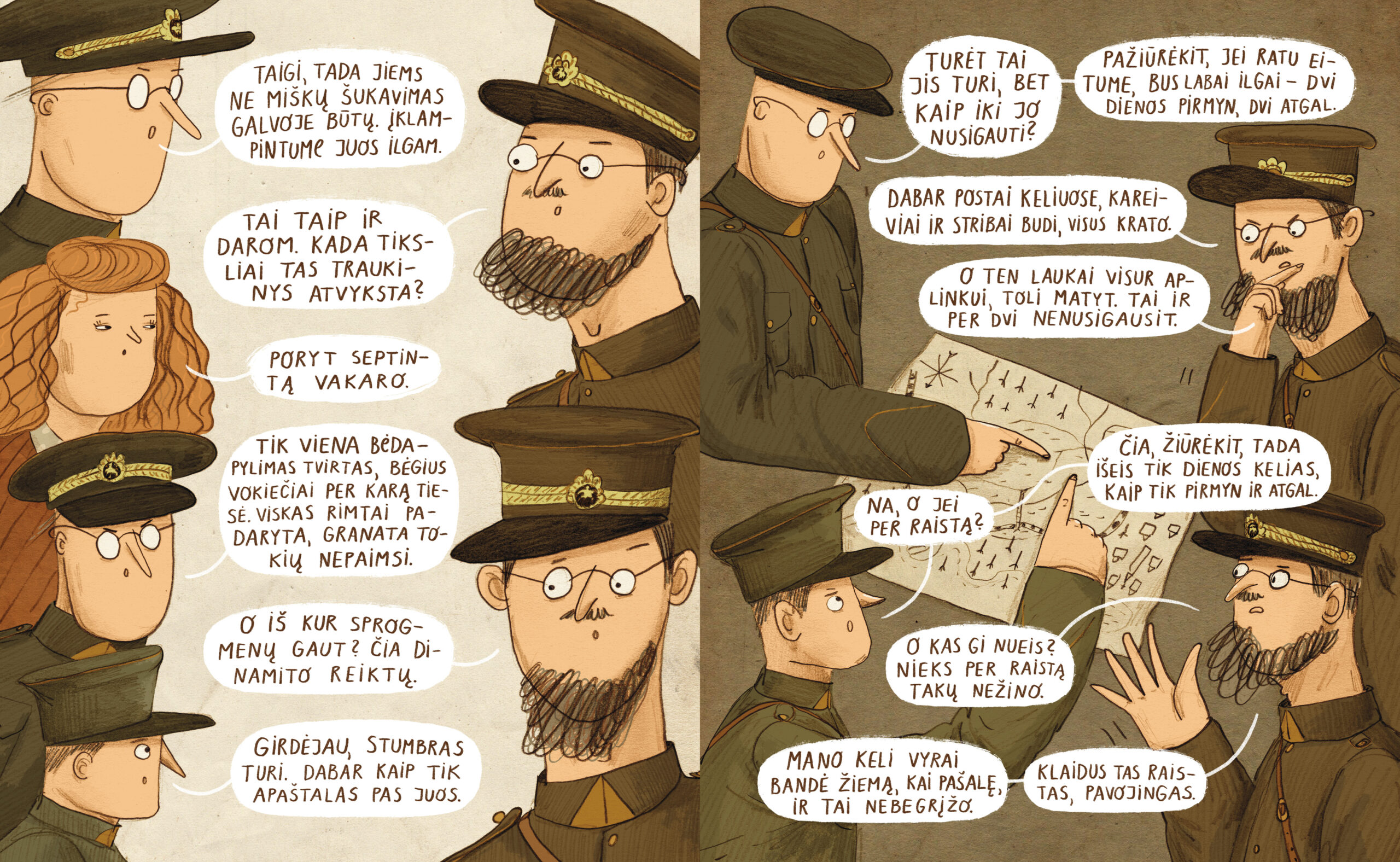 Graphic Novel "Mergaitė su šautuvu" – Bild 8