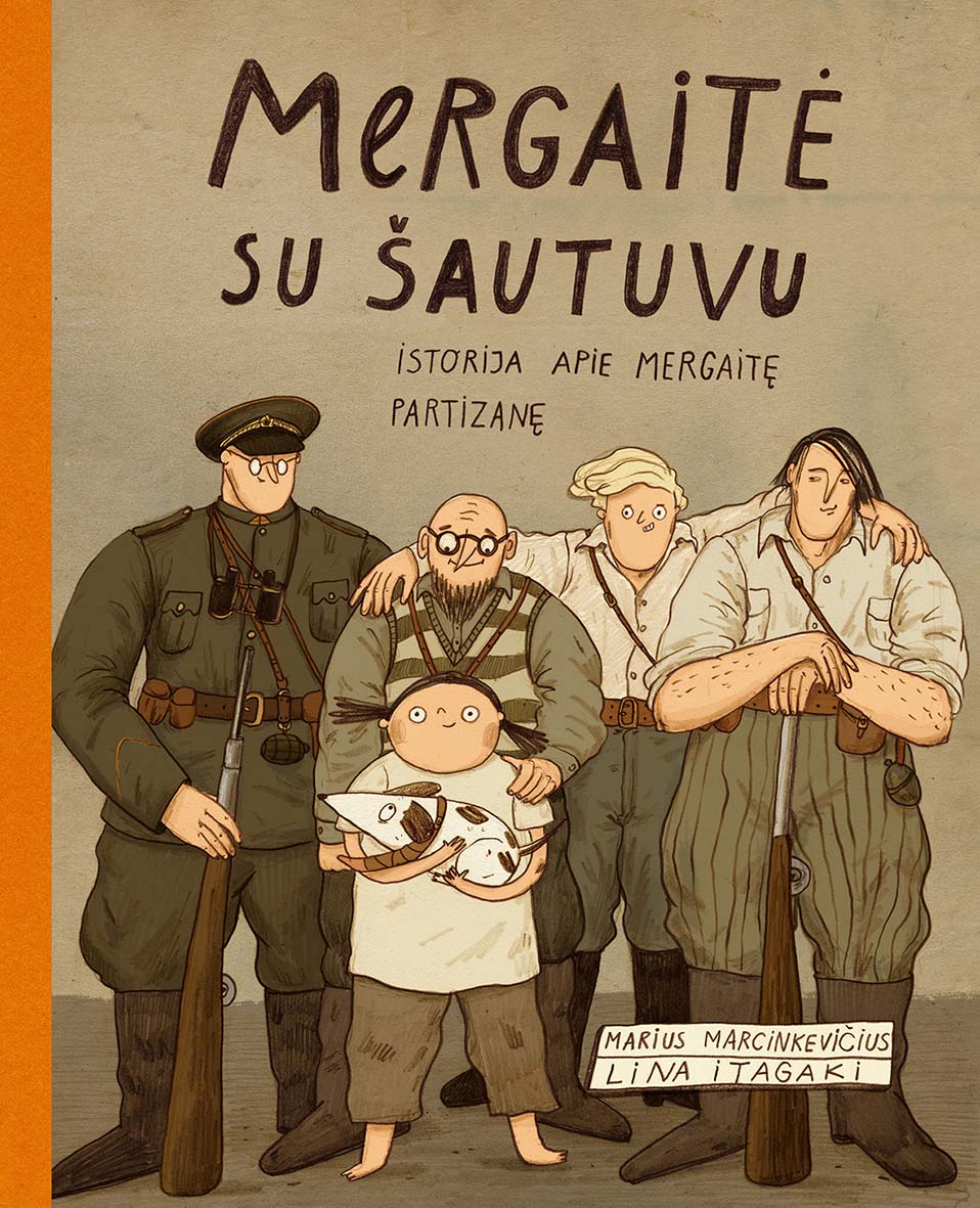Graphic Novel "Mergaitė su šautuvu"