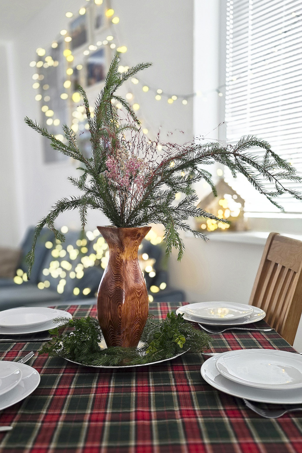 Holzvase „Klasika"