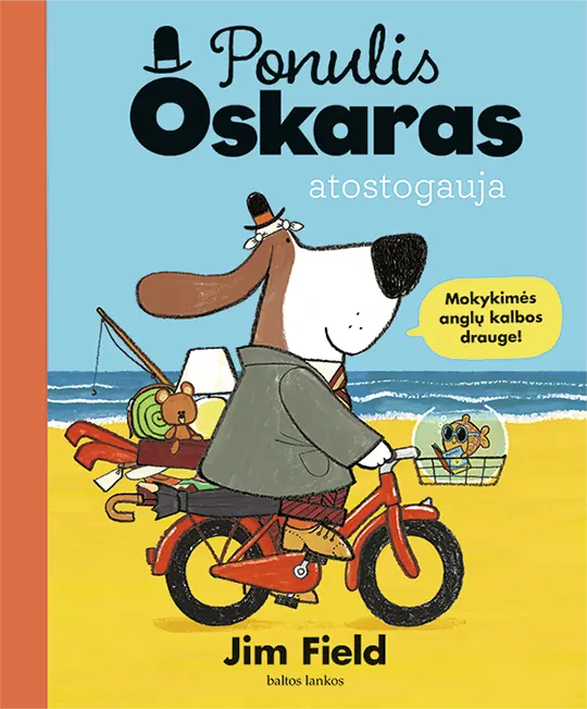 Illustriertes Buch "Ponulis Oskaras atostogauja" – Bild 2